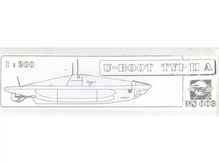 PLANET MODELS NS 003 U-BOOT TYP II A