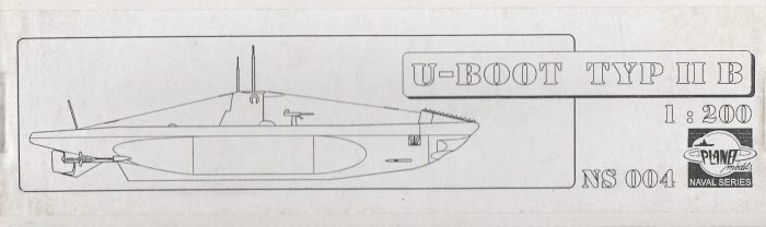 PLANET MODELS NS 004 U-BOOT TYP II B