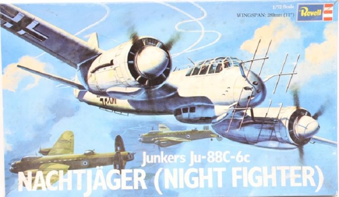 REVELL H-165 JU-88C-6C NACHTJAGER NIGHT FIGHTER