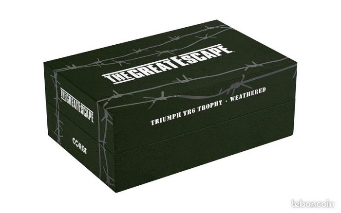 CORGI CC08501 TRIUMPH TR6 TROPHY WEATHERED THE GREAT ESCAPE – Image 3