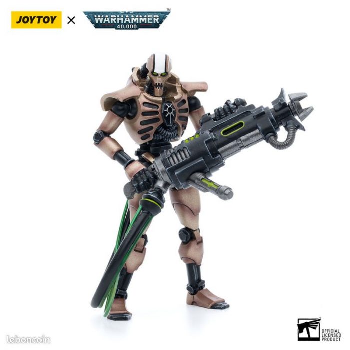 JOYTOY JT4157 WARHAMMER 40000 NECRONS SZAREKHAN DYNASTY IMMORTALS WITH TESLA CARBINES – Image 3