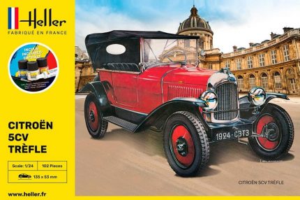 HELLER 56702 CITROEN 5CV TREFLE