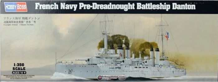 HOBBYBOSS 86503 FRENCH NAVY PRE-DREADNOUGHT BATTLESHIP DANTON