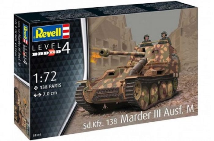 REVELL 03316 SD.KFZ. 138 MARDER III AUSF. M