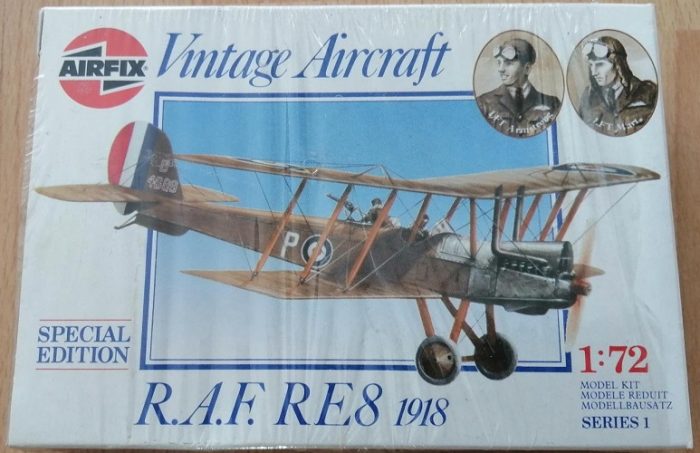 AIRFIX 01076 VINTAGE AIRCRAFT R.A.F. RE8 1918