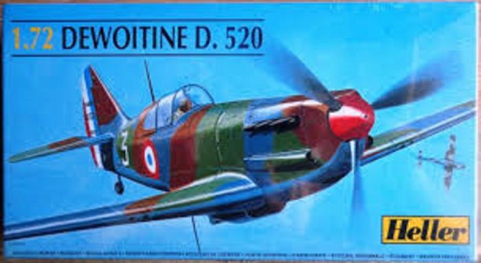 HELLER 80212 DEWOITINE D.520