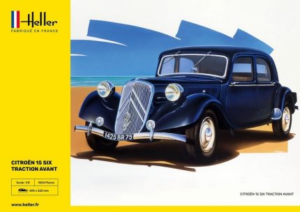 HELLER 80799 CITROEN 15 SIX TRACTION AVANT