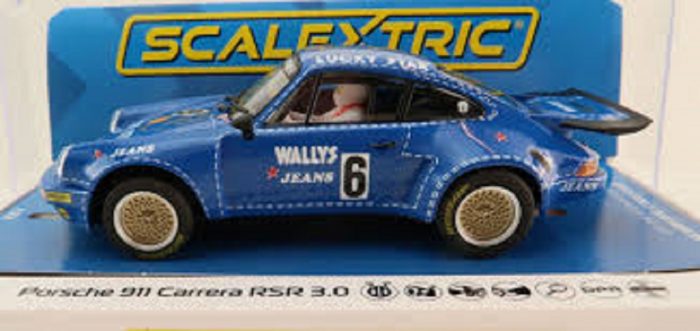 SCALEXTRIC C4398 PORSCHE 911 CARRERA RSR 3.0 WALLYS JEANS