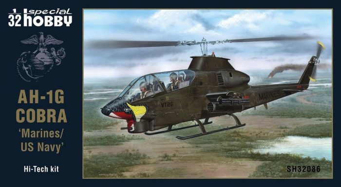 SPECIAL HOBBY SH32086 AH-1G COBRA MARINES/US NAVY
