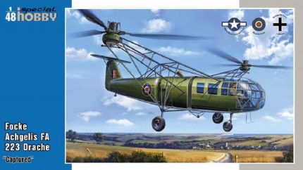 SPECIAL HOBBY SH48201 FOCKE ACHEGELIS FA 223 DRACHE CAPTURED