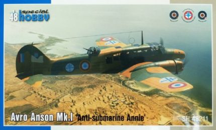 SPECIAL HOBBY SH48211 AVRO ANSON MK.I ANTI-SUBMARINE ANNIE