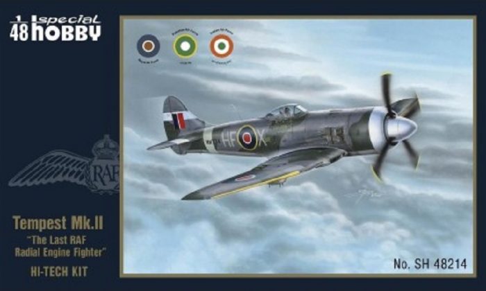 SPECIAL HOBBY SH48214 TEMPEST MK.II THE LAST RAF RADIAL ENGINE FIGHTER