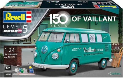 REVELL 05648 150 YEARS OF VAILLANT VW T1 BUS