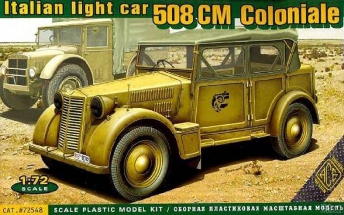 ACE 72548 ITALIAN LIGHT CAR 508 CM COLONIALE