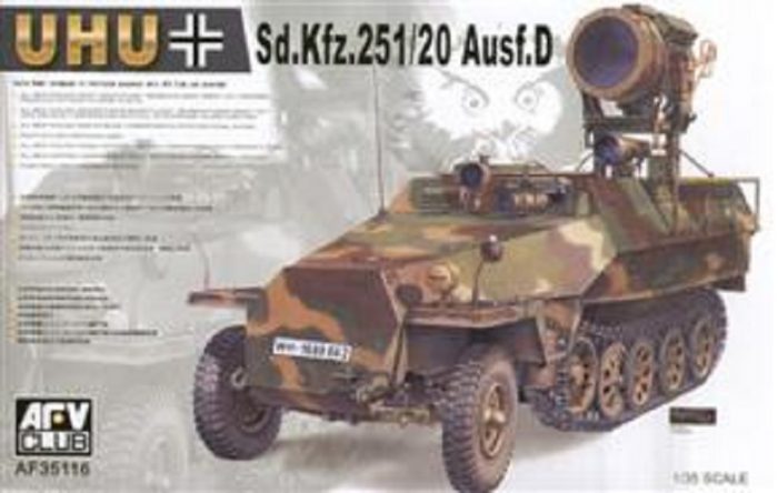 AFV CLUB AF35116 UHU SD.KFZ.251/20 AUSF.D