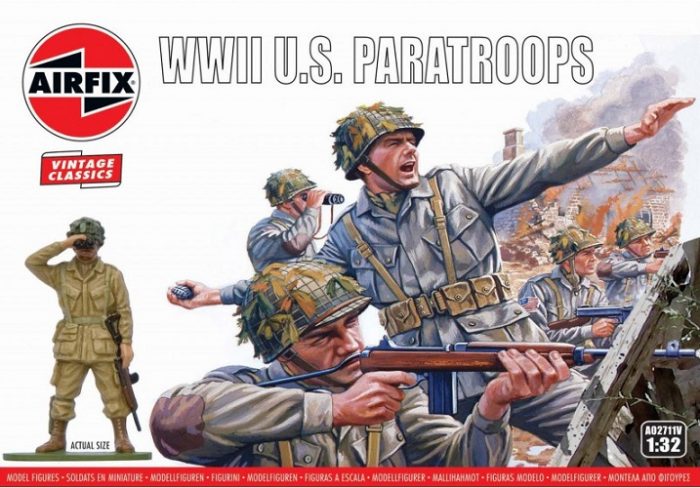 AIRFIX A02711V WWII U.S. PARATROOPS