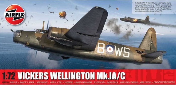 AIRFIX A08019A VICKERS WELLINGTON MK.IA/C