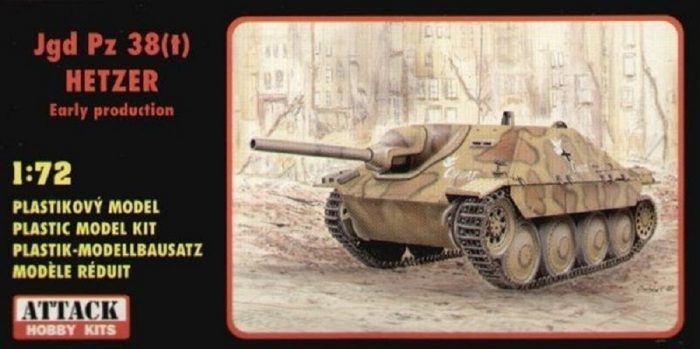 ATTACK HOBBY KITS 72830 JGD PZ 38T HETZER EARLY PRODUCTION