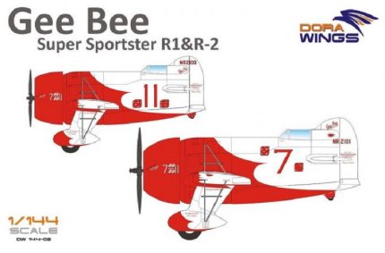 DORA WINGS DW144-02 GEE BEE SUPER SPORTSTER R1&R2