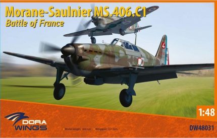 DORA WINGS DW48031 MORANE-SAULNIER MS.406.C1 BATTLE OF FRANCE