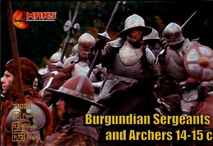 MARS 72026 BURGUNDIAN SERGEANTS AND ARCHERS 14-15 C