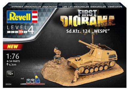 REVELL 03334 FIRST DIORAMA SD.KFZ. 124 WESPE