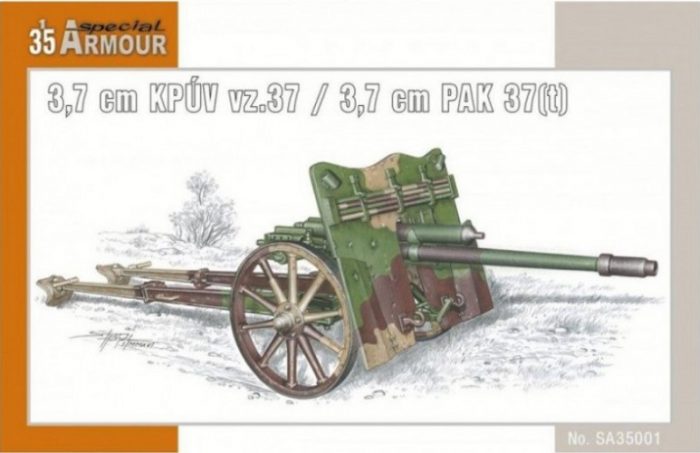 SPECIAL ARMOUR  SA35001 3.7 CM PAK 37 T