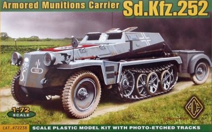 ACE 72238 ARMORED MUNITION CARRIER SD.KFZ.252