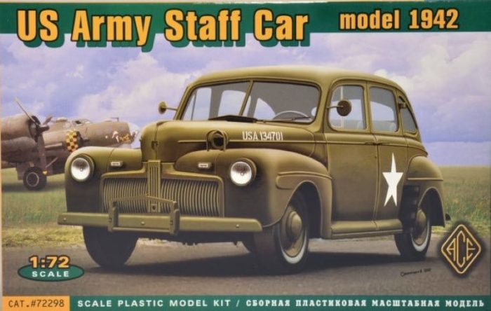 ACE 72298 US ARMY STAFF CAR MODEL 1942