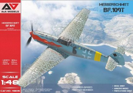 A&A MODELS 4806 MESSERSCHMITT BF.109T