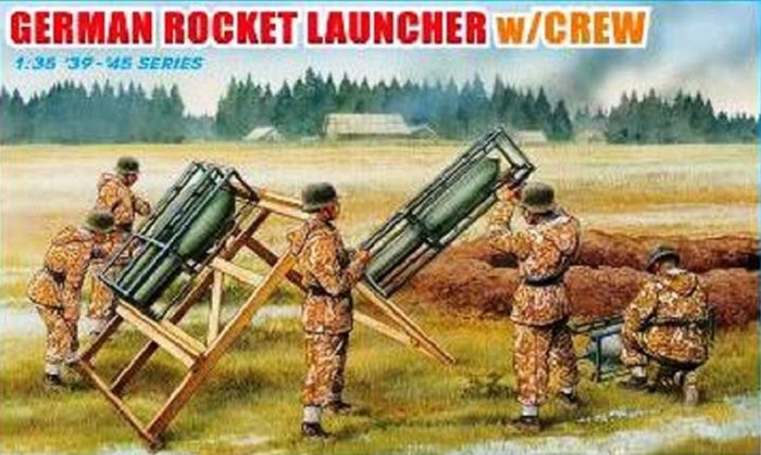 DRAGON 6509 GERMAN ROCKET LAUNCHER W/CREW