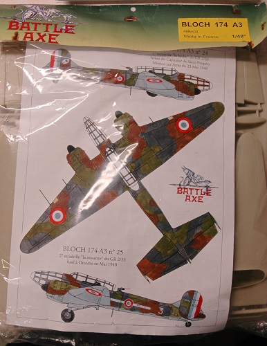 BATTLE AXE 48BA04 BLOCH 174 A3