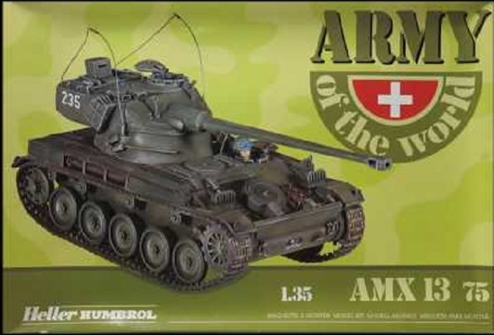 HELLER HUMBROL 81122 ARMY OF THE WORLD AMX 13 75
