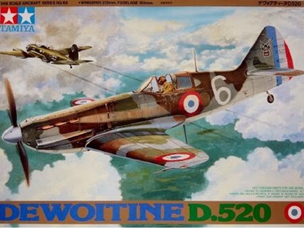 TAMIYA 61048 DEWOITINE D.520