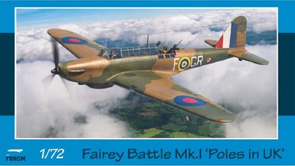AZUR FRROM FR0047 FAIREY BATTLE MK.I POLES IN UK