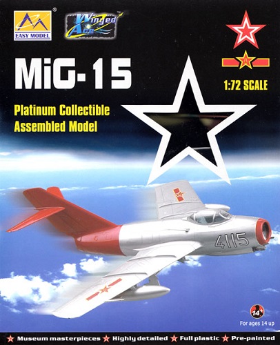EASY MODEL 37132 WINGED ACE MIG-15