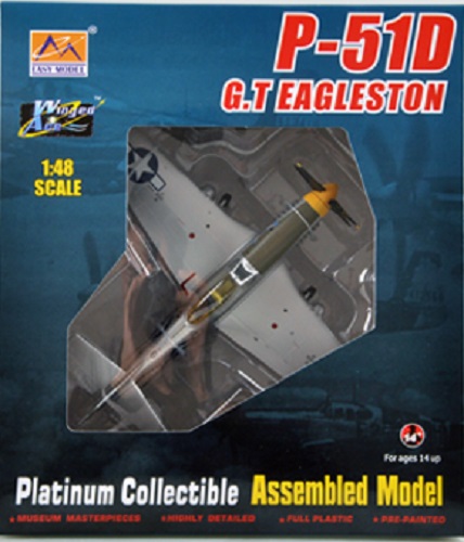 EASY MODEL 39325 WINGED ACE P-51D G.T EAGLESTON