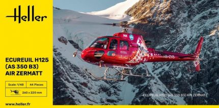 HELLER 80490 ECUREUIL H125 AS 350 B3 AIR ZERMAT