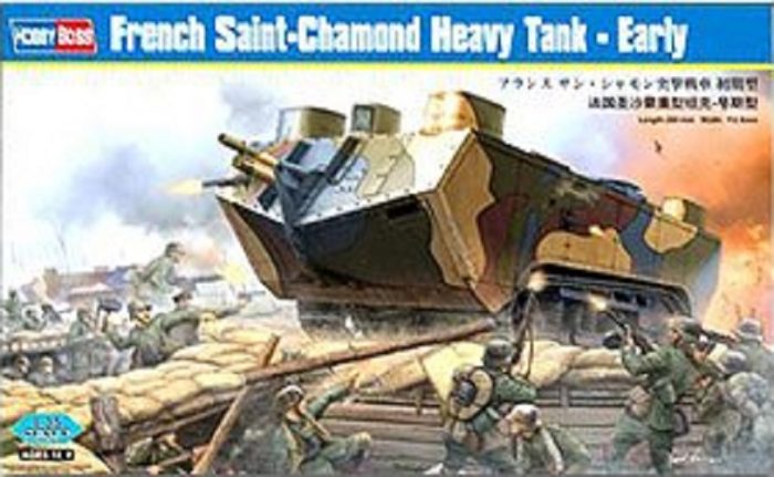 HOBBY BOSS 83858 FRENCH SAINT-CHAMOND HEAVY TANK - EARLY