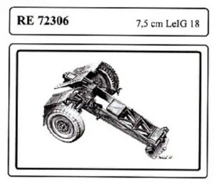 ATTACK HOBBY KITS RE72306 7.5 CM LEIG 18