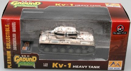 EASY MODEL 36278 KV-1 HEAVY TANK A CAPTURED