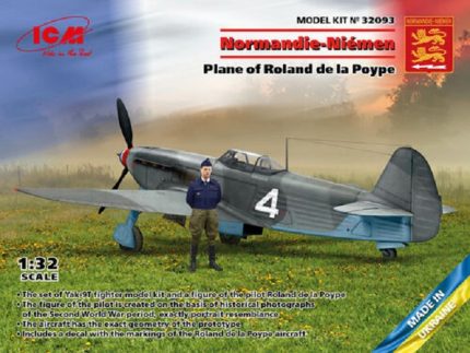 ICM 32093 NORMANDIE-NIEMEN PLANE OF ROLAND DE LA POYPE