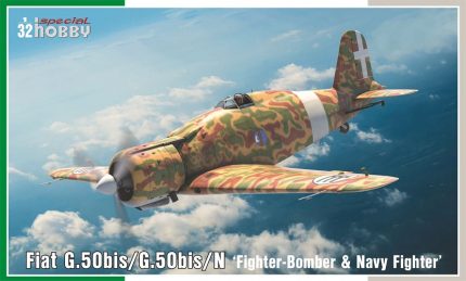 SPECIAL HOBBY SH32089 FIAT G.50BIS/G.50BIS/N FIGHTER-BOMBER & NAVY FIGHTER
