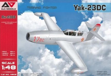 A&A MODELS 4802 YAK-23DC TRAINING FIGHTER
