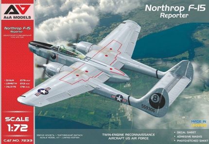 A&A 7233 NORTHROP F-15 REPORTER