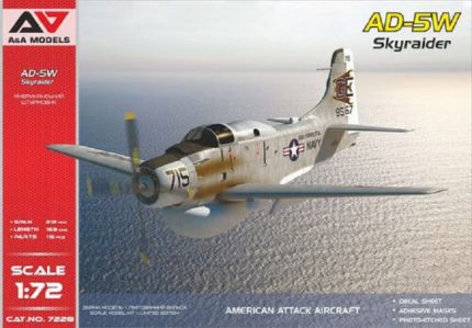 A&A MODELS 7228 AD-5W SKYRAIDER AMERICAN ATTACK AIRCRAFT