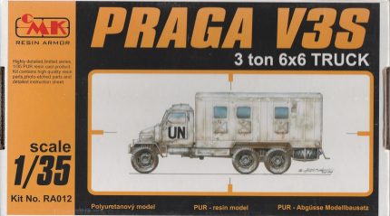 CMK RA012 PRAGA V3S 3TON 6*6 TRUCK
