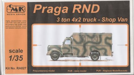 CMK RA027 PRAGA RND 3 TON 4*2 TRUCK SHOP VAN