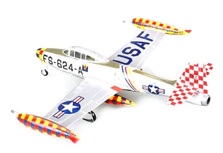 EASY MODEL WINGED ACE 37107 F-84E THUNDERJET F-84E-30 FLOWN BY 86TH FBG