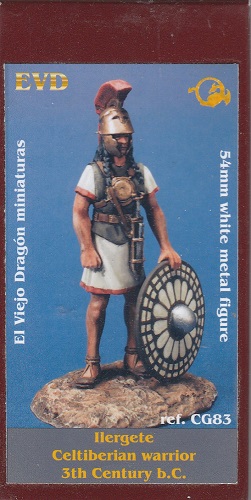 EL VIEJO DRAGON CG83 ILERGETE CELTIBERIAN WARRIOR 3TH CENTURY B.C.